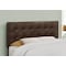 Monarch Specialties Bed, Headboard Only, Full Size, Bedroom, Upholstered, Pu Leather Look, Brown, Transitional I 6000F - alternate 2